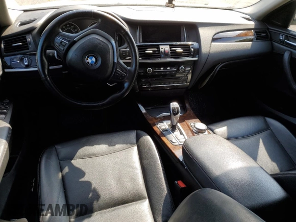 2015 BMW X4 xDrive28i with VIN 5UXXW3C51F0M89005, listed as a Copart auction lot 57392984 with 142,385 mi miles. Bid and sale history available at carsss.com. Image 8.