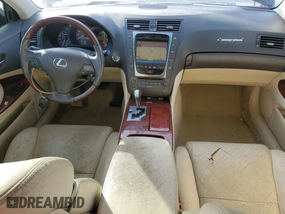2011 Lexus GS 350 with VIN JTHBE1KS3B0052108, listed as a Copart auction lot 82543824 with 186,132 mi miles and Salvage Title. Bid and sale history available at DreamBid. Image 8.