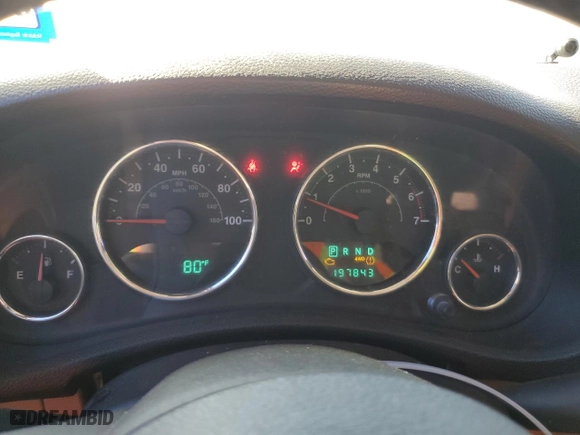 2011 Jeep Wrangler Unlimited Sahara with VIN 1J4BA5H16BL627992, listed as a Copart auction lot 76204814 with 197,843 mi miles and Clean Title. Bid and sale history available at carsss.com. Image 10.
