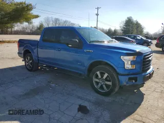 2015 Ford F-150 XLT with VIN 1FTEW1EP7FFA91810, listed as a Copart auction lot 44779895 with 190,229 mi miles and Salvage Title. Bid and sale history available at carsss.com. Image 4.