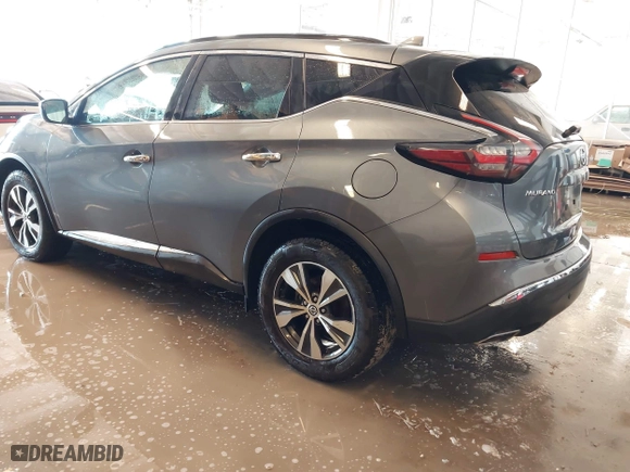2020 Nissan Murano SV with VIN 5N1AZ2BS2LN133558, listed as a IAAI auction lot 41289350 with 87,348 mi miles. Bid and sale history available at carsss.com. Image 3.