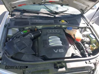2000 Audi A4 with VIN WAUDH28DXYA145742, listed as a IAAI auction lot 42017244 with 235,373 mi miles. Bid and sale history available at carsss.com. Image 10.