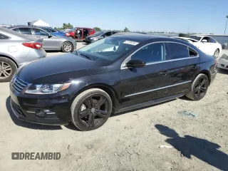 2013 Volkswagen CC R-Line with VIN WVWBP7AN0DE553831, listed as a Copart auction lot 61788784 with 134,430 mi miles and Salvage Title. Bid and sale history available at carsss.com. Image 1.