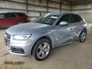 2018 Audi Q5 Premium z VIN WA1ANAFY5J2012041, wystawiony jako Copart lot #48764615 z przebiegiem 66 950 mil mil oraz Szkoda całkowita • Salvage title. Historia ofert i sprzedaży dostępna na DreamBid. Obrazek 1.