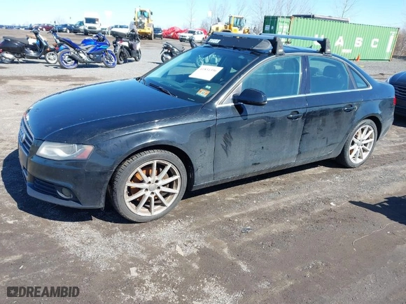 2010 Audi A4 2.0T Premium Plus with VIN WAUFFAFL7AN031716, listed as a IAAI auction lot 41851396 with 206,960 mi miles. Bid and sale history available at carsss.com. Image 2.