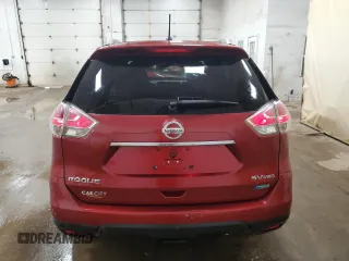 2014 Nissan Rogue S with VIN 5N1AT2MM4EC757621, listed as a Copart auction lot 48037485 with 155,123 mi miles and Clean Title. Bid and sale history available at carsss.com. Image 6.