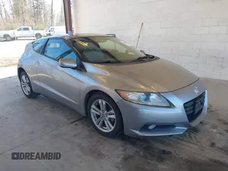 2012 Honda CR-Z EX with VIN JHMZF1D63CS004433, listed as a IAAI auction lot 41664689 with 77,517 mi miles. Bid and sale history available at carsss.com. Image 1.