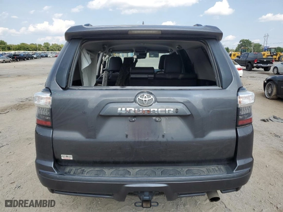 2023 Toyota 4Runner TRD Sport with VIN JTESU5JR1P6150287, listed as a Copart auction lot 64680514 with 31,708 mi miles and Non Repairable. Bid and sale history available at carsss.com. Image 6.