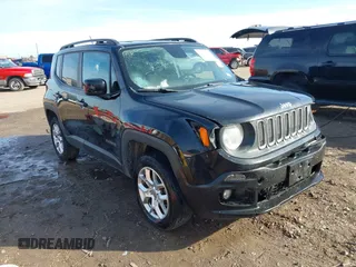 2017 Jeep Renegade Latitude z VIN ZACCJBBB8HPF76347, wystawiony jako IAAI lot #41397916 z przebiegiem 281 192 mil mil oraz . Historia ofert i sprzedaży dostępna na DreamBid. Obrazek 1.