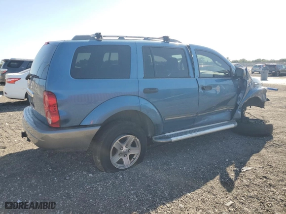 2005 Dodge Durango SLT with VIN 1D4HD48N55F605282, listed as a Copart auction lot 48141485 with 120,308 mi miles and Salvage Title. Bid and sale history available at carsss.com. Image 3.