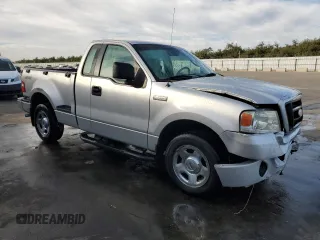 2006 Ford F-150 STX with VIN 1FTRF02W46KA92833, listed as a Copart auction lot 76401174 with 132,603 mi miles and Salvage Title. Bid and sale history available at carsss.com. Image 4.