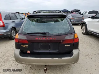 2001 Subaru Legacy Wagon Outback H6 L.L. Bean Edition with VIN 4S3BH806X17655473, listed as a Copart auction lot 74908244 with 133,104 mi miles and Salvage Title. Bid and sale history available at carsss.com. Image 6.
