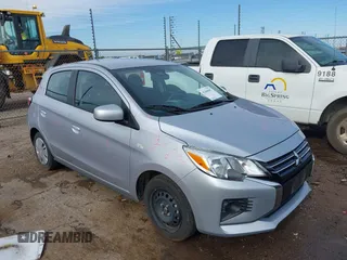 2024 Mitsubishi Mirage ES z VIN ML32AUHJ8RH019133, wystawiony jako IAAI lot #42460687 z przebiegiem 18 556 mil mil oraz . Historia ofert i sprzedaży dostępna na DreamBid. Obrazek 1.