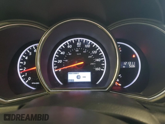 2012 Nissan Murano S with VIN JN8AZ1MU7CW113091, listed as a Copart auction lot 65792204 with 121,311 mi miles and Salvage Title. Bid and sale history available at carsss.com. Image 9.