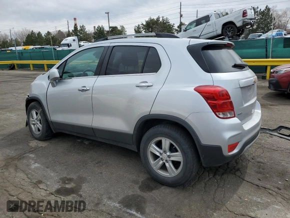 2020 Chevrolet Trax LT with VIN KL7CJLSB2LB009363, listed as a Copart auction lot 50605475 with 56,814 mi miles and Salvage Title. Bid and sale history available at DreamBid. Image 2.