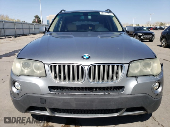 2007 BMW X3 3.0si with VIN WBXPC93497WF24723, listed as a Copart auction lot 52611965 with 147,779 mi miles and Salvage Title. Bid and sale history available at DreamBid. Image 5.