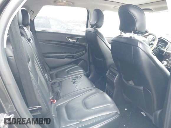 2017 Ford Edge Titanium with VIN 2FMPK4K92HBB82477, listed as a IAAI auction lot 41694124 with 126,524 mi miles. Bid and sale history available at carsss.com. Image 8.
