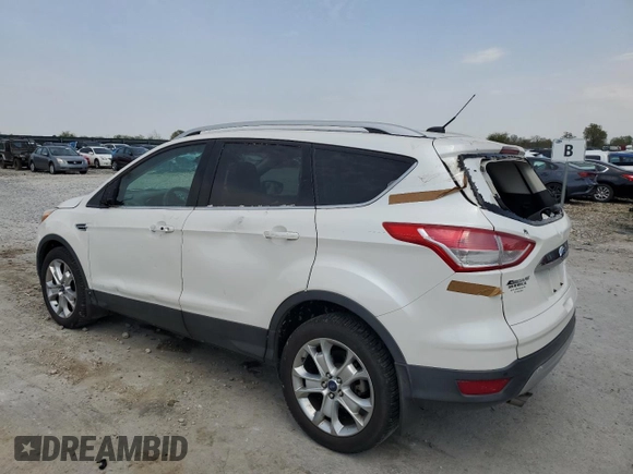 2015 Ford Escape Titanium with VIN 1FMCU0J96FUA49019, listed as a Copart auction lot 52481905 with 112,421 mi miles and Salvage Title. Bid and sale history available at carsss.com. Image 2.