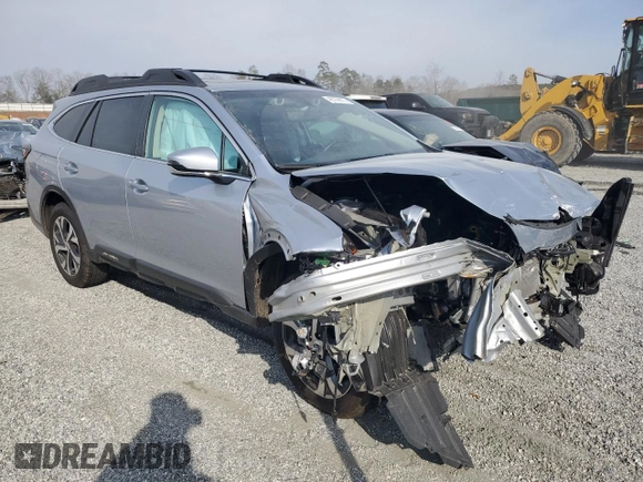 2022 Subaru Outback Limited with VIN 4S4BTANC6N3261921, listed as a Copart auction lot 48799675 with 16,283 mi miles and Salvage Title. Bid and sale history available at DreamBid. Image 4.