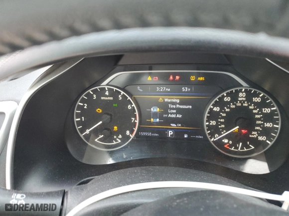 2017 Nissan Murano SL with VIN 5N1AZ2MG0HN107878, listed as a Copart auction lot 45377925 with 159,958 mi miles and Salvage Title. Bid and sale history available at carsss.com. Image 9.