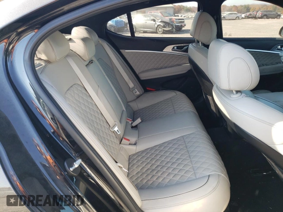 2022 Genesis G70 3.3T with VIN KMTG54TE4NU096876, listed as a Copart auction lot 78324464 with 32,349 mi miles and Salvage Title. Bid and sale history available at DreamBid. Image 11.