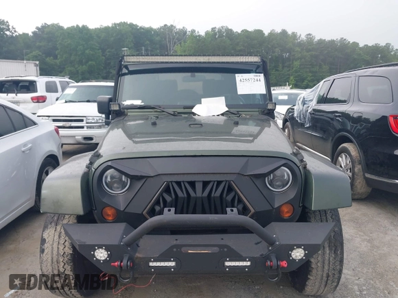 2008 Jeep Wrangler Sahara with VIN 1J4FA54118L653044, listed as a IAAI auction lot 42557244 with 152,072 mi miles and . Bid and sale history available at DreamBid. Image 12.
