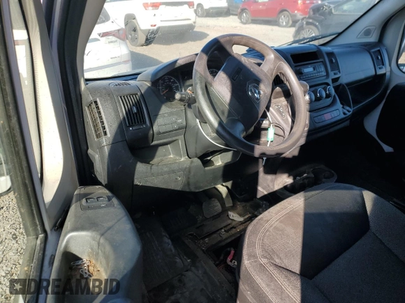 2014 Ram ProMaster Cargo with VIN 3C6TRVCG0EE125594, listed as a Copart auction lot 77494594 with 112,274 mi miles and Salvage Title. Bid and sale history available at carsss.com. Image 8.