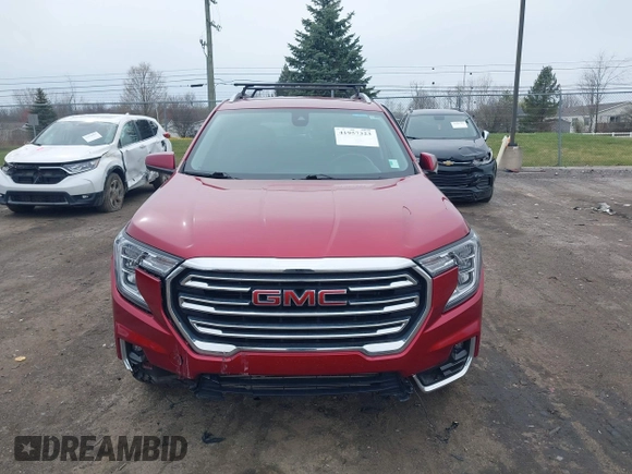 2022 GMC Terrain SLT with VIN 3GKALVEV2NL141924, listed as a IAAI auction lot 41957323 with 52,341 mi miles and . Bid and sale history available at DreamBid. Image 12.