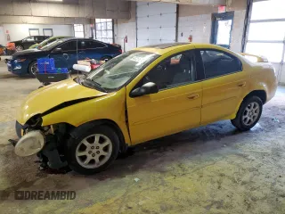 2004 Dodge Neon SXT with VIN 1B3ES56C44D501813, listed as a Copart auction lot 44321985 with 234,125 mi miles and Salvage Title. Bid and sale history available at carsss.com. Image 1.