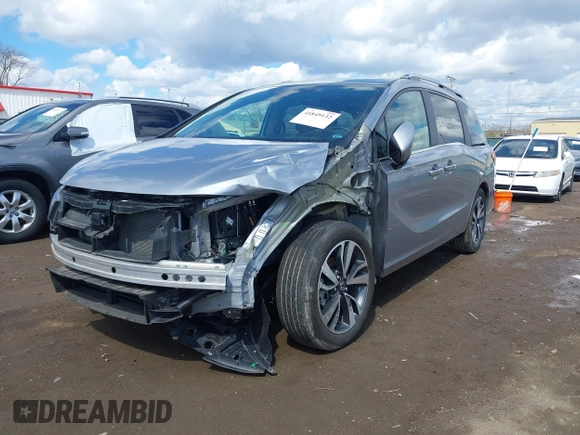 2022 Honda Odyssey Touring with VIN 5FNRL6H80NB039904, listed as a IAAI auction lot 41849132 with Not Provided miles and . Bid and sale history available at DreamBid. Image 6.