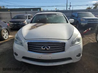 2012 Infiniti M37 with VIN JN1BY1AR0CM393051, listed as a Copart auction lot 75844304 with 0 mi miles and Salvage Title. Bid and sale history available at carsss.com. Image 5.