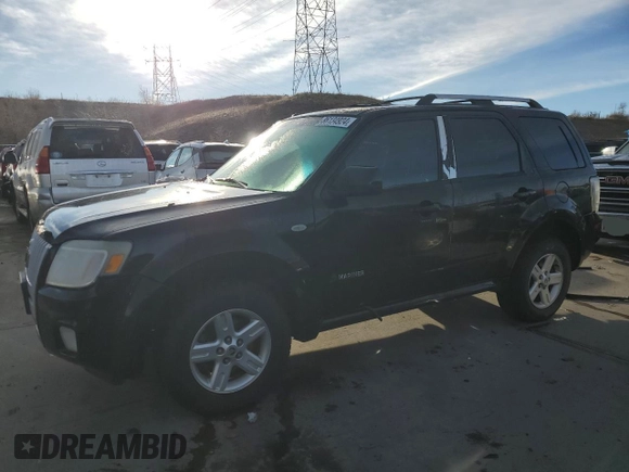 2008 Mercury Mariner with VIN 4M2CU39H48KJ06277, listed as a Copart auction lot 86134924 with 170,917 mi miles and Salvage title. Bid and sale history available at DreamBid. Image 1.