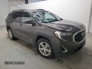 2019 GMC Terrain SLE with VIN 3GKALTEV8KL398182, listed as a Copart auction lot 51319595 with 84,744 mi miles and Clean Title. Bid and sale history available at carsss.com. Image 4.