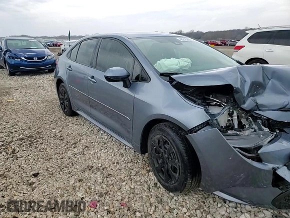 2021 Toyota Corolla LE with VIN 5YFEPMAEXMP204612, listed as a Copart auction lot 49215284 with 18,565 mi miles and Salvage Title. Bid and sale history available at DreamBid. Image 10.