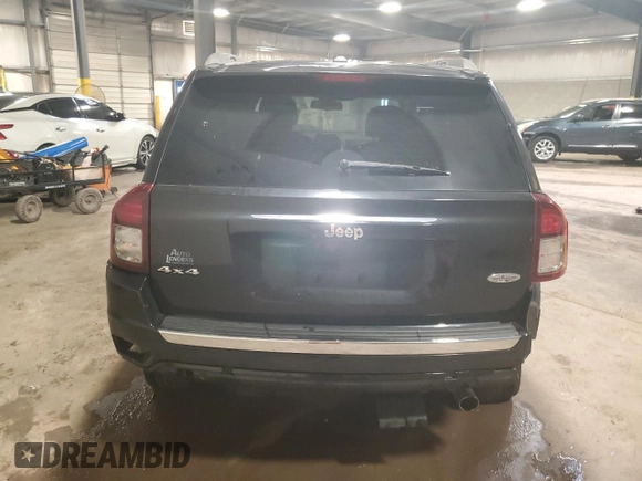 2017 Jeep Compass Latitude with VIN 1C4NJDEB6HD168072, listed as a Copart auction lot 63045025 with 82,975 mi miles and Salvage title. Bid and sale history available at DreamBid. Image 6.