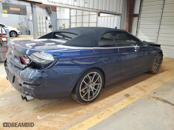 2012 BMW 6 Series 650i with VIN WBALZ3C51CDL71044, listed as a Copart auction lot 88372315 with 129,701 mi miles and Salvage Title. Bid and sale history available at carsss.com. Image 3.