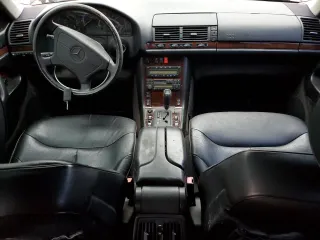 1998 Mercedes-Benz S-Class with VIN WDBGA43G8WA395509, listed as a Copart auction lot 44140625 with 0 mi miles and Clean Title. Bid and sale history available at carsss.com. Image 8.