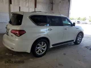 2012 Infiniti QX56 8-passenger z VIN JN8AZ2NC3C9315162, wystawiony jako Copart lot #59174175 z przebiegiem 125 590 mil mil oraz Czysty tytuł • Clean title. Historia ofert i sprzedaży dostępna na DreamBid. Obrazek 3.