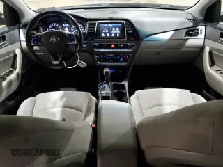 2018 Hyundai Sonata SEL with VIN 5NPE34AF7JH653663, listed as a Copart auction lot 50638425 with 84,538 mi miles and Salvage Title. Bid and sale history available at DreamBid. Image 8.
