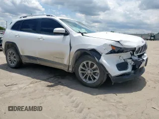2021 Jeep Cherokee Latitude Plus with VIN 1C4PJLLB4MD116066, listed as a Copart auction lot 58583985 with 69,390 mi miles and Salvage title. Bid and sale history available at DreamBid. Image 4.