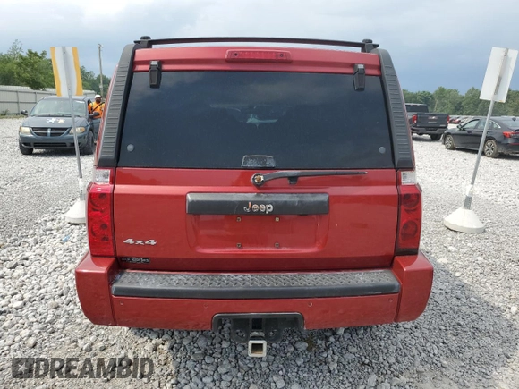 2006 Jeep Commander z VIN 1J8HG48K76C131681, wystawiony jako Copart lot #64386985 z przebiegiem 142 135 mil mil oraz Szkoda całkowita • Salvage title. Historia ofert i sprzedaży dostępna na DreamBid. Obrazek 6.