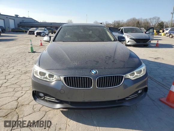 2015 BMW 4 Series 428i with VIN WBA4A9C52FD416219, listed as a Copart auction lot 48703365 with 87,162 mi miles and Clean title. Bid and sale history available at DreamBid. Image 5.