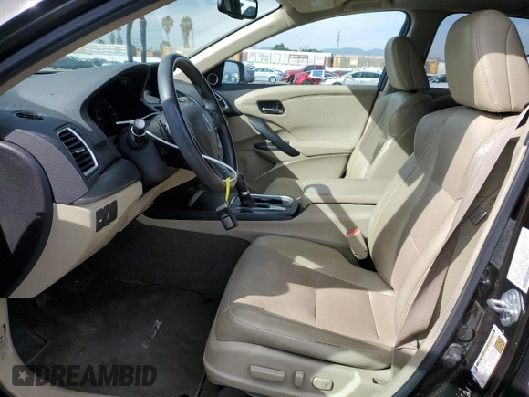 2016 Acura RDX Technology with VIN 5J8TB3H58GL013792, listed as a Copart auction lot 48191155 with 56,715 mi miles and Salvage Title. Bid and sale history available at DreamBid. Image 7.