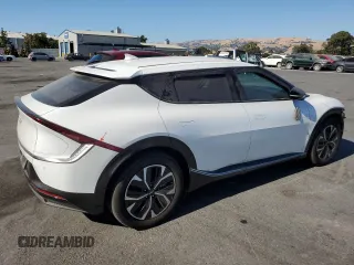 2023 Kia EV6 Wind with VIN KNDC34LA3P5604087, listed as a Copart auction lot 70514094 with 19,584 mi miles and Salvage Title. Bid and sale history available at carsss.com. Image 3.