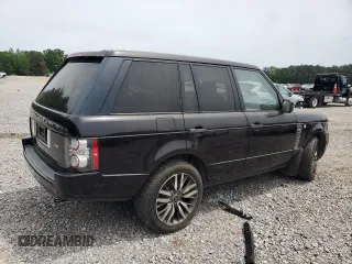 2010 Land Rover Range Rover HSE with VIN SALME1D41AA327565, listed as a Copart auction lot 56504005 with 122,900 mi miles and Clean title. Bid and sale history available at DreamBid. Image 3.