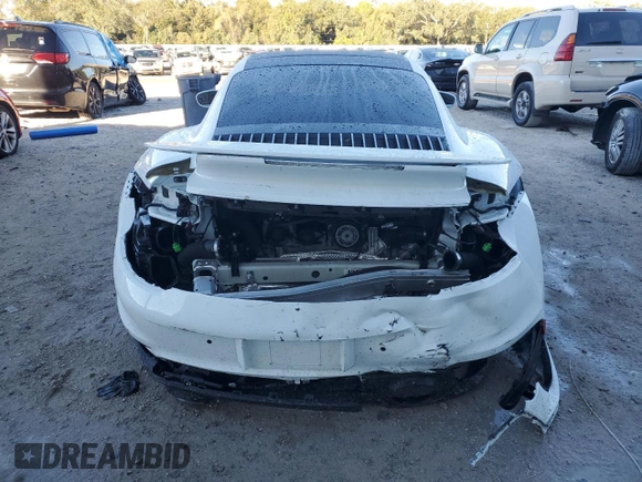 2021 Porsche 911 Turbo S with VIN WP0AD2A98MS257662, listed as a Copart auction lot 83297714 with 72,267 mi miles and Salvage Title. Bid and sale history available at carsss.com. Image 6.