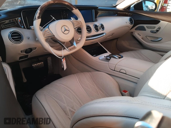 2016 Mercedes-Benz S 63 AMG with VIN WDDXJ7JB3GA012416, listed as a Copart auction lot 89307605 with Not Provided miles and Salvage Title. Bid and sale history available at DreamBid. Image 8.
