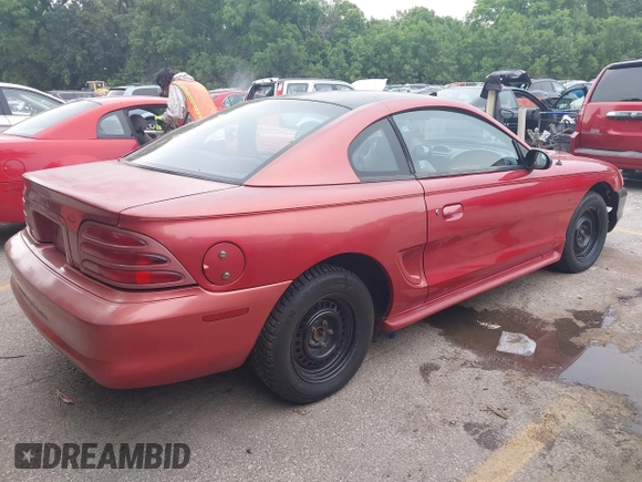 1995 Ford Mustang with VIN 1FALP4040SF177561, listed as a IAAI auction lot 42496075 with 190,409 mi miles and . Bid and sale history available at DreamBid. Image 4.