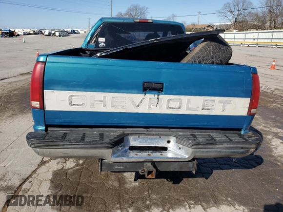 1997 Chevrolet Silverado 1500 with VIN 1GCEK19R9VE128903, listed as a Copart auction lot 49044265 with Not Provided miles and Non Repairable. Bid and sale history available at DreamBid. Image 6.