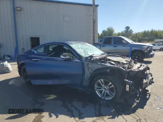 2020 Infiniti Q60 Red Sport 400 with VIN JN1FV7EL3LM460020, listed as a Copart auction lot 76548124 with Not provided miles and Salvage title. Bid and sale history available at DreamBid. Image 6.